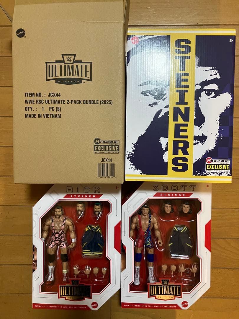 WWE アルティメットエディション スタイナーブラザーズ 限定