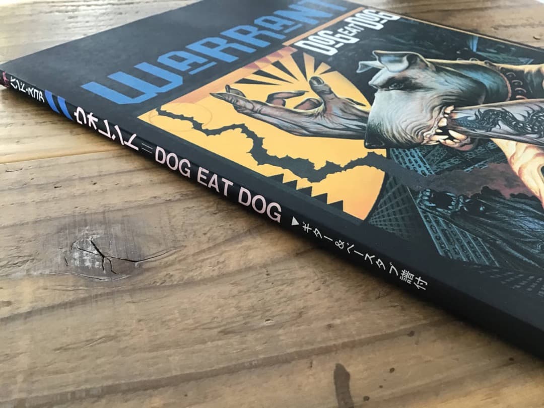 ★未使用新古品/楽譜/ウォレント/DOG EAT DOG/タブ譜/バンドスコア