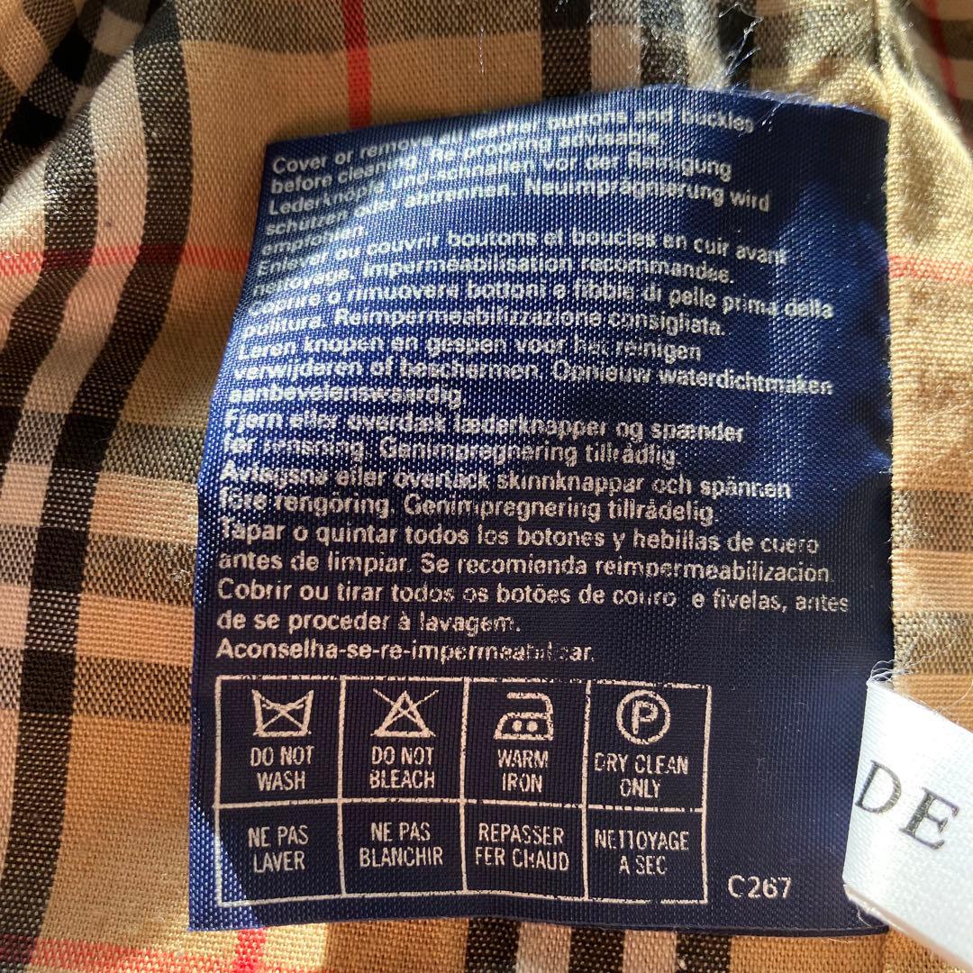 青*ク様 BURBERRY 90s スイングトップ ポーランド製 ノバチェック裏