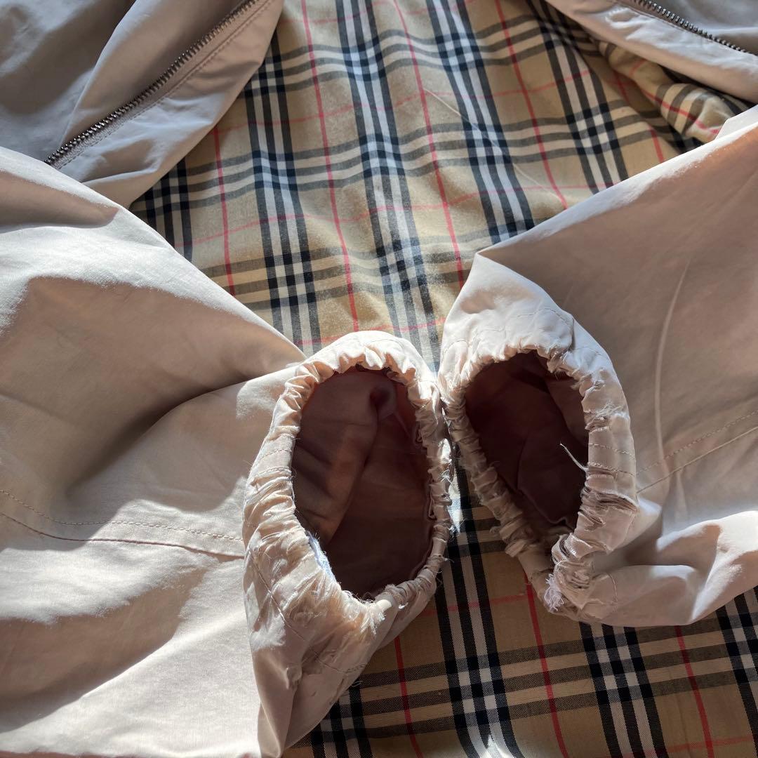青*ク様 BURBERRY 90s スイングトップ ポーランド製 ノバチェック裏