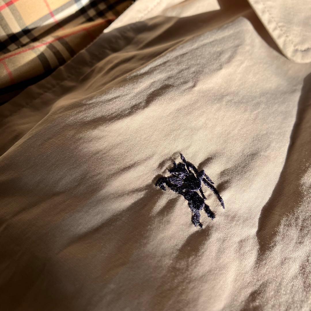 青*ク様 BURBERRY 90s スイングトップ ポーランド製 ノバチェック裏