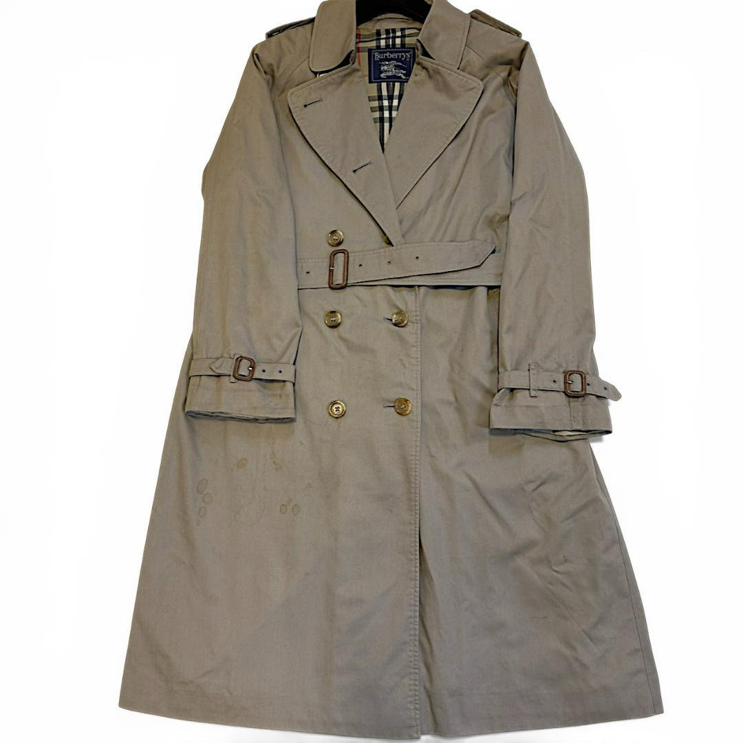 BURBERRY ノバチェック 腰ベルト コットン トレンチコート
