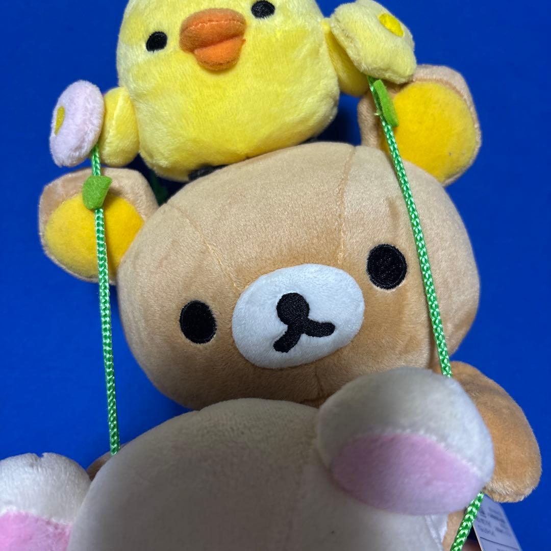 リラックマ 10周年 ぶらんこぬいぐるみ　コリラックマ　人形