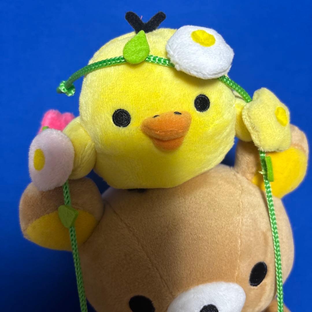 リラックマ 10周年 ぶらんこぬいぐるみ　コリラックマ　人形