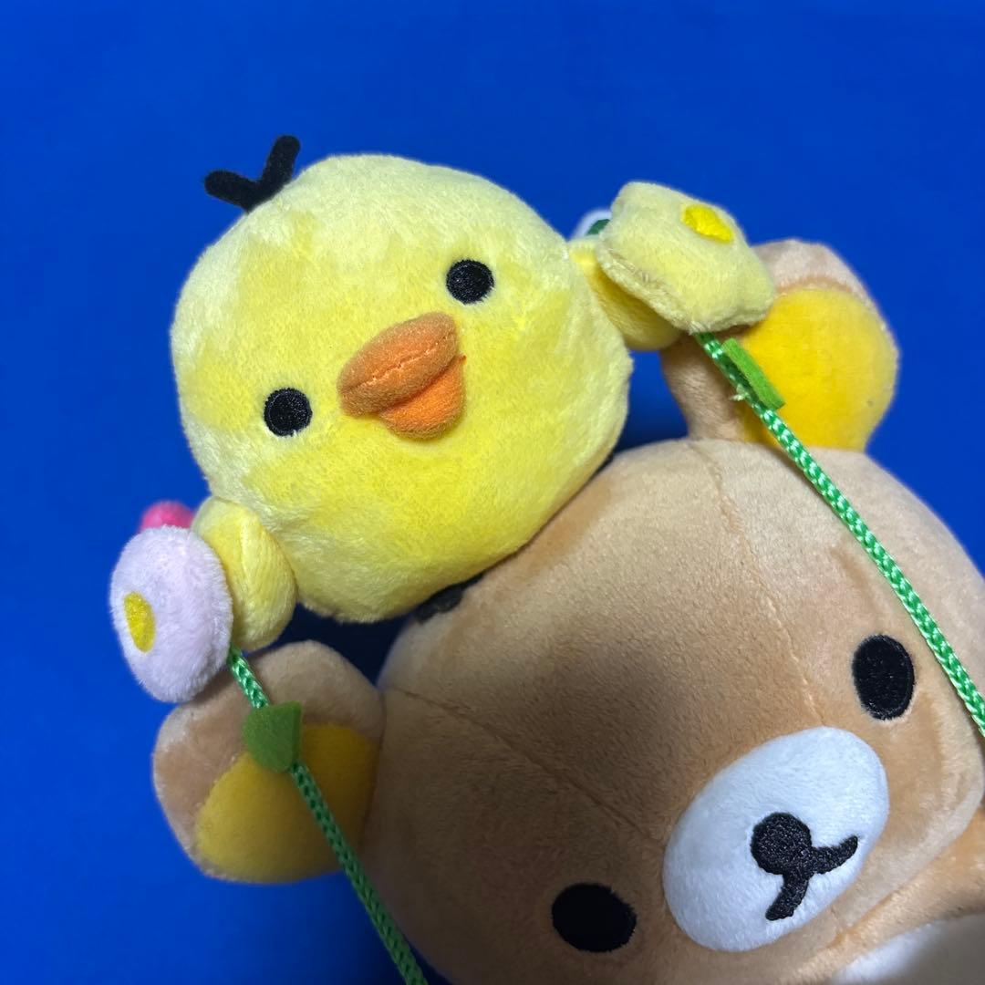 リラックマ 10周年 ぶらんこぬいぐるみ　コリラックマ　人形