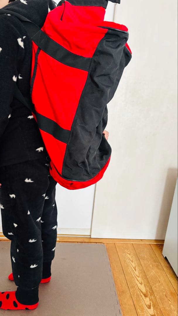 LLBean ボストンバッグ レッド