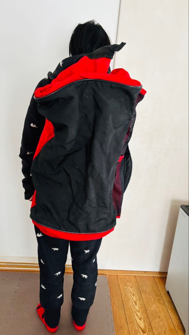 LLBean ボストンバッグ レッド