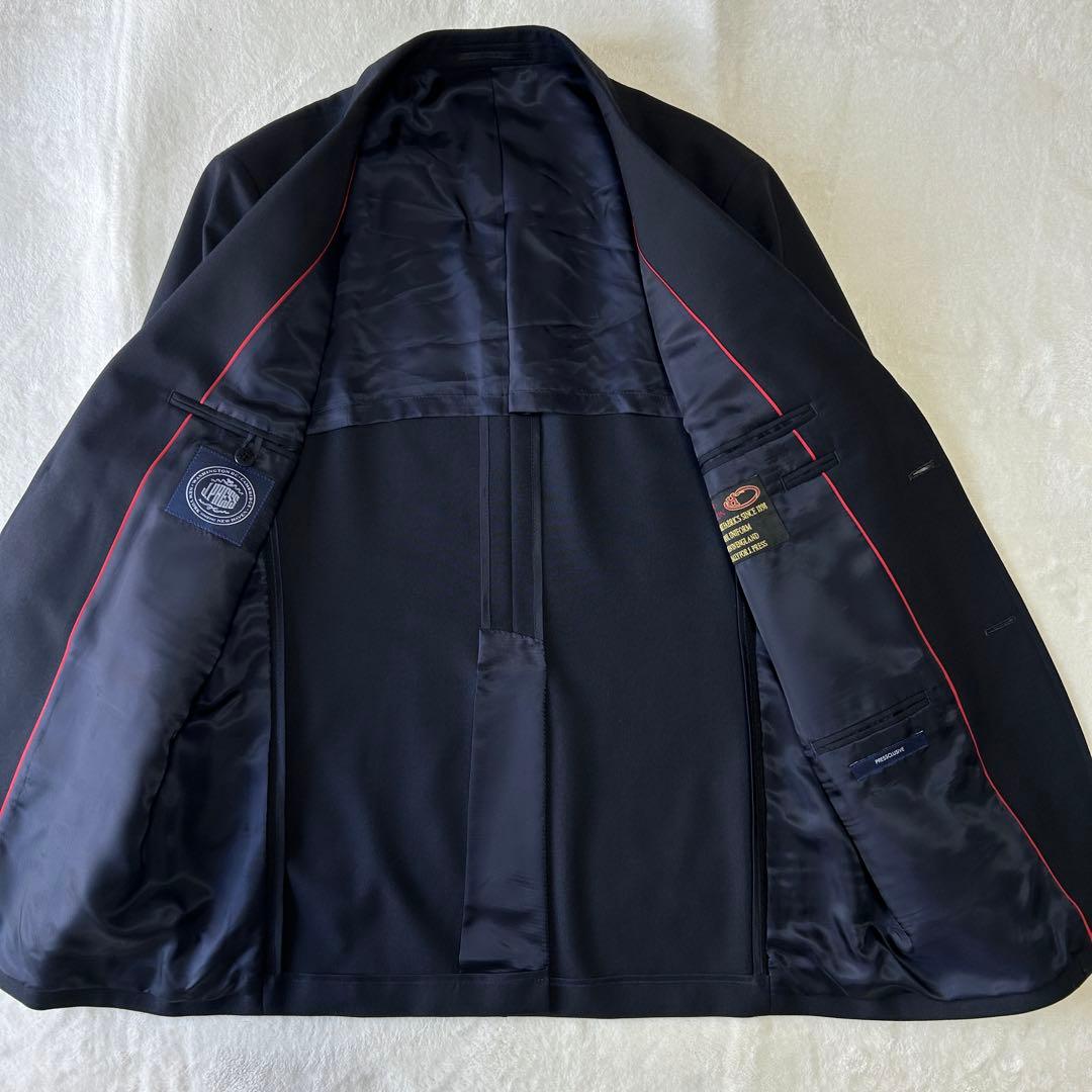 極美品 ジェイプレス 金ボタン 紺ブレザー AB6 アーサーハリソン 紺ブレ