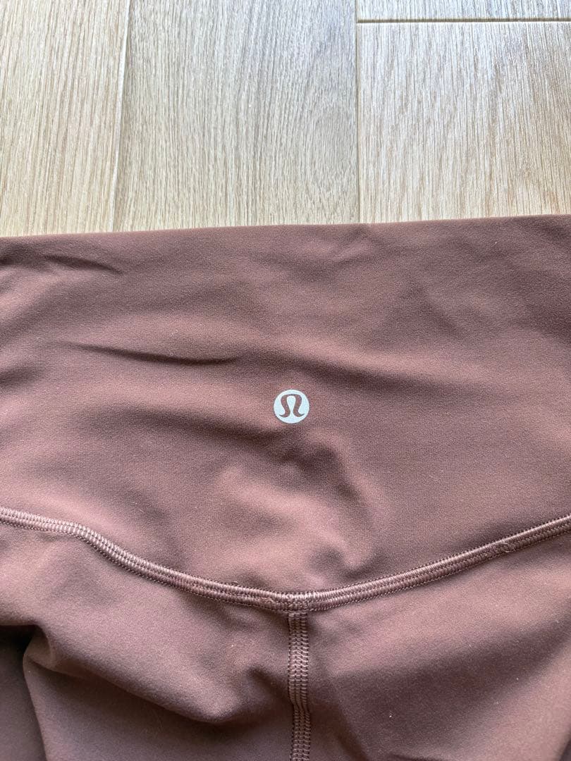 Lululemon ブラウンヨガレギンス XS Align アライン　ハイライズ