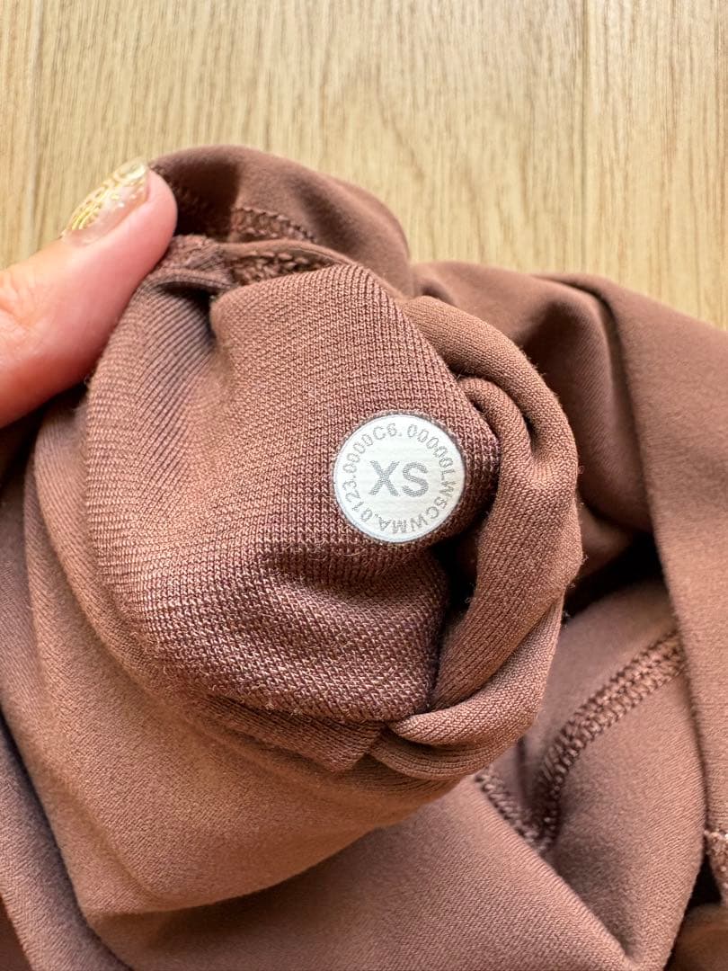 Lululemon ブラウンヨガレギンス XS Align アライン　ハイライズ