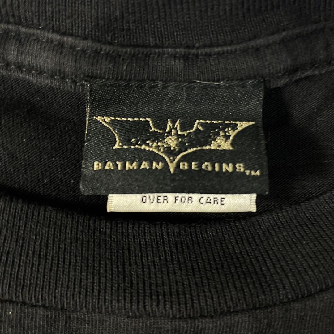 希少Y2K 00s バットマンビギンズ 映画Tシャツ USAムービーTシャツ製