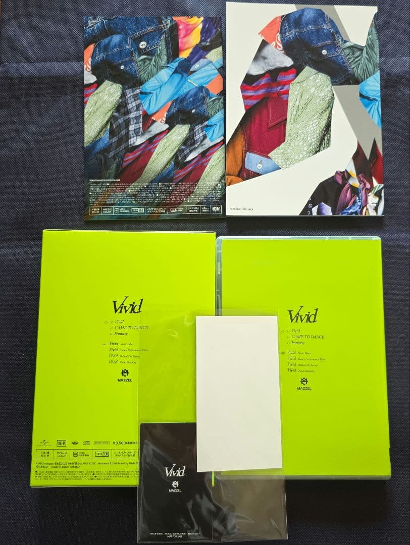 MAZZEL グッズ vivid DVD トレカ 銀テ