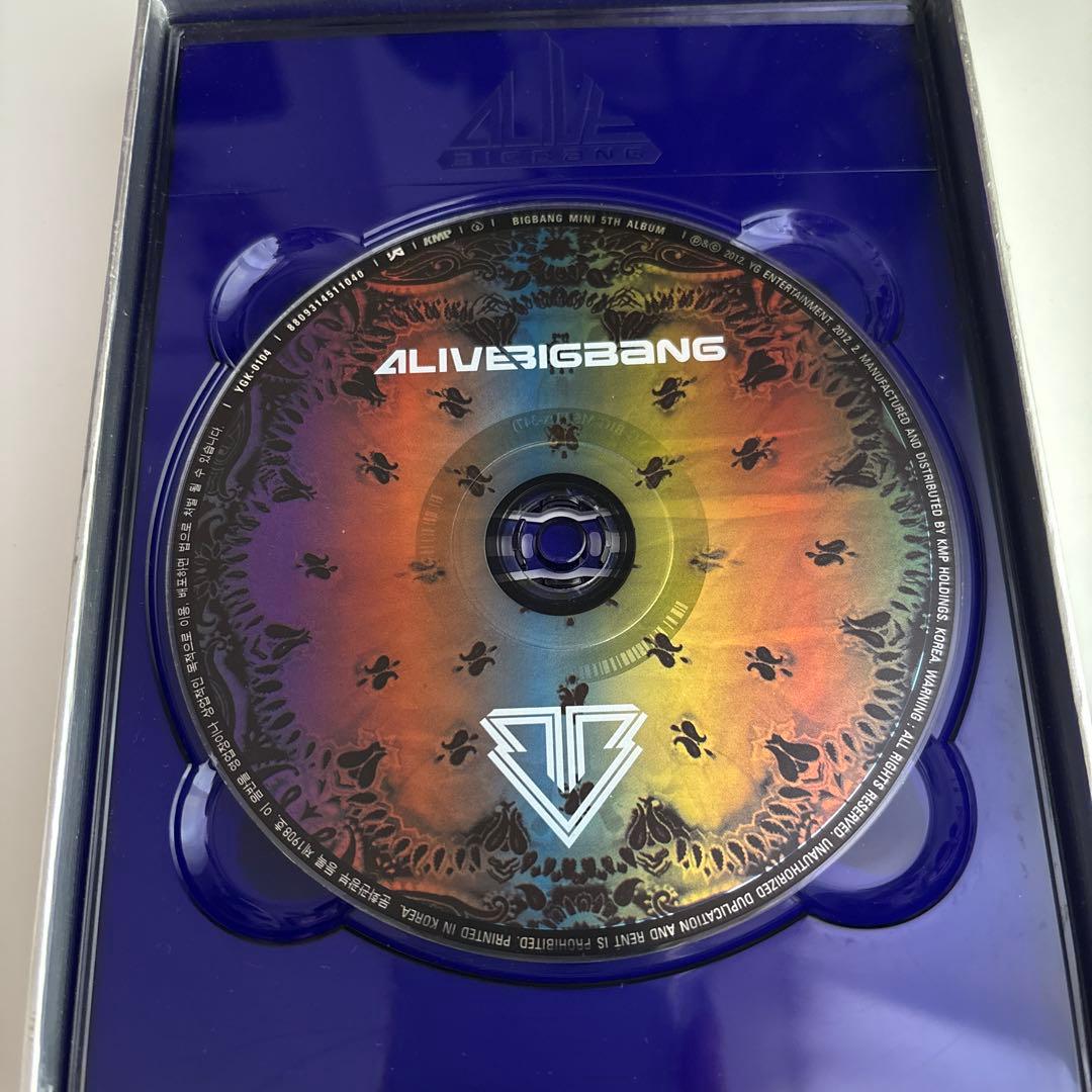 BIGBANG　5thミニアルバム『ALIVE』 韓国盤CD