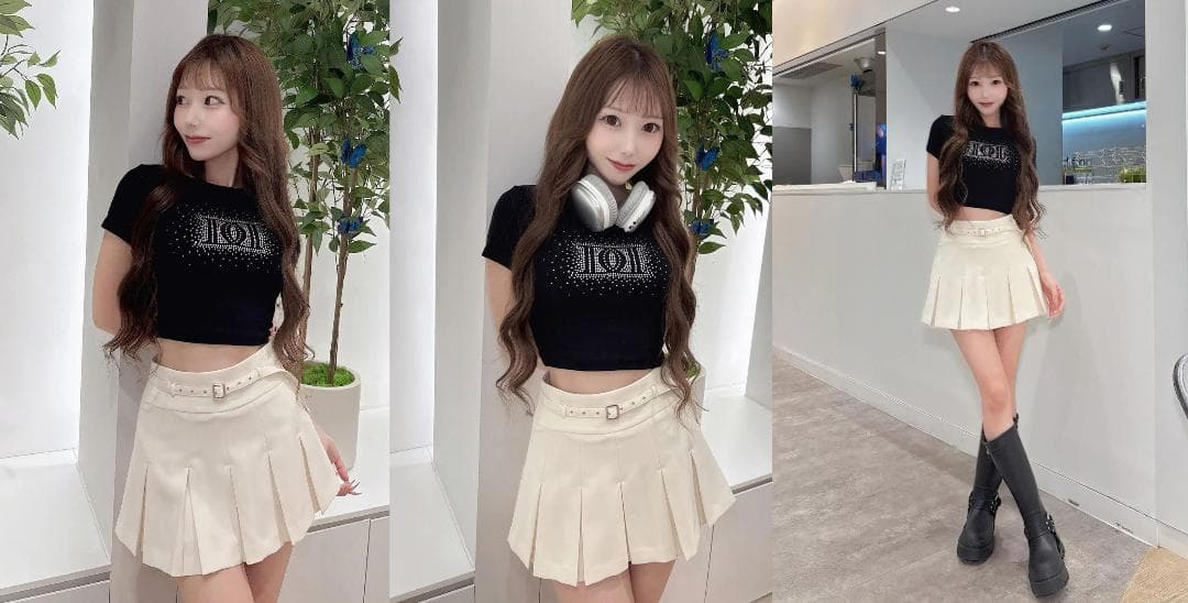 ダーリッチ darich シャイニーDDロゴコンパクトTシャツ ブラック BLK