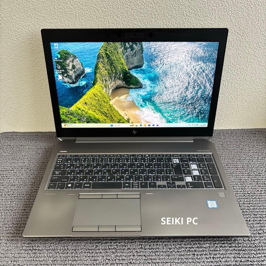 HP ZBook 15 G6 i7-9750H メモリ16GB #M6552