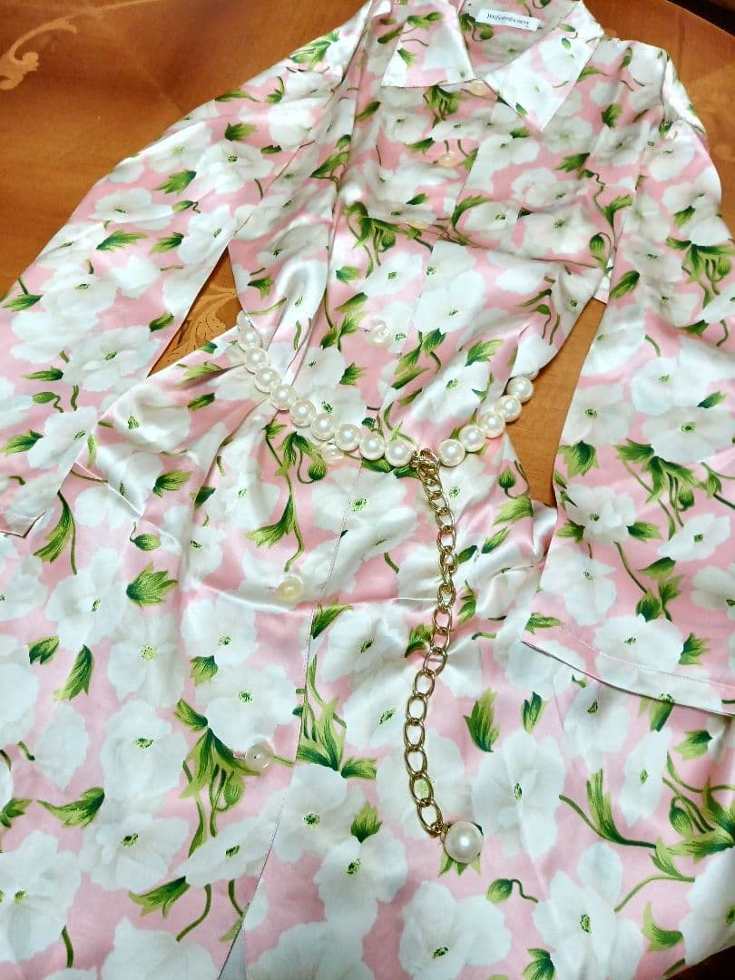 ◎未使用タグなし イヴサンローラン シルク ワンピース✨絹✨SILK