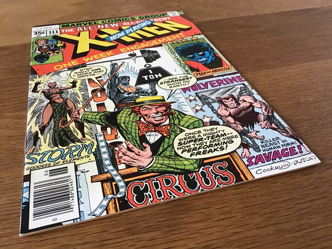 X-men #111 メズメロ❗️1978年出版　アメコミリーフ