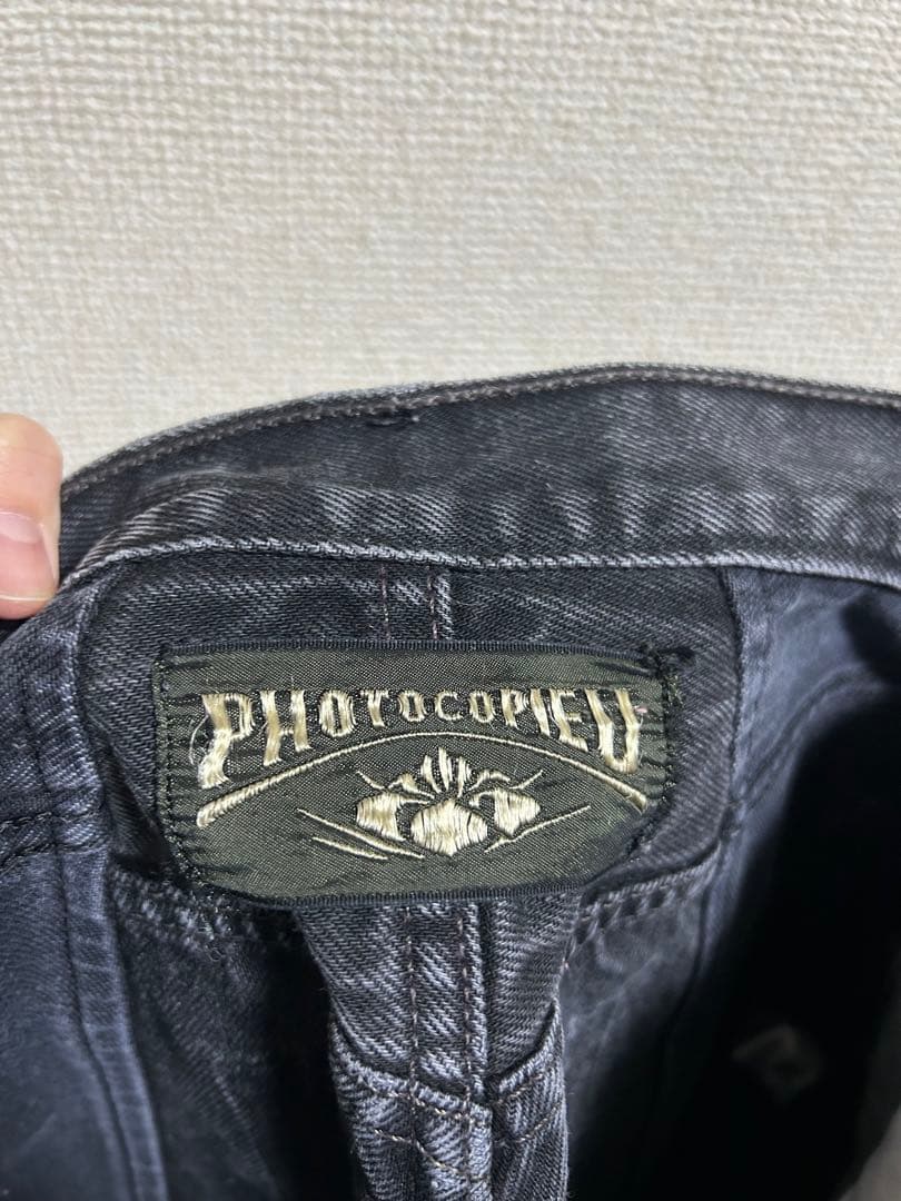PHOTOCOPIEU DORIS B USED加工　再構築 カットオフデニム