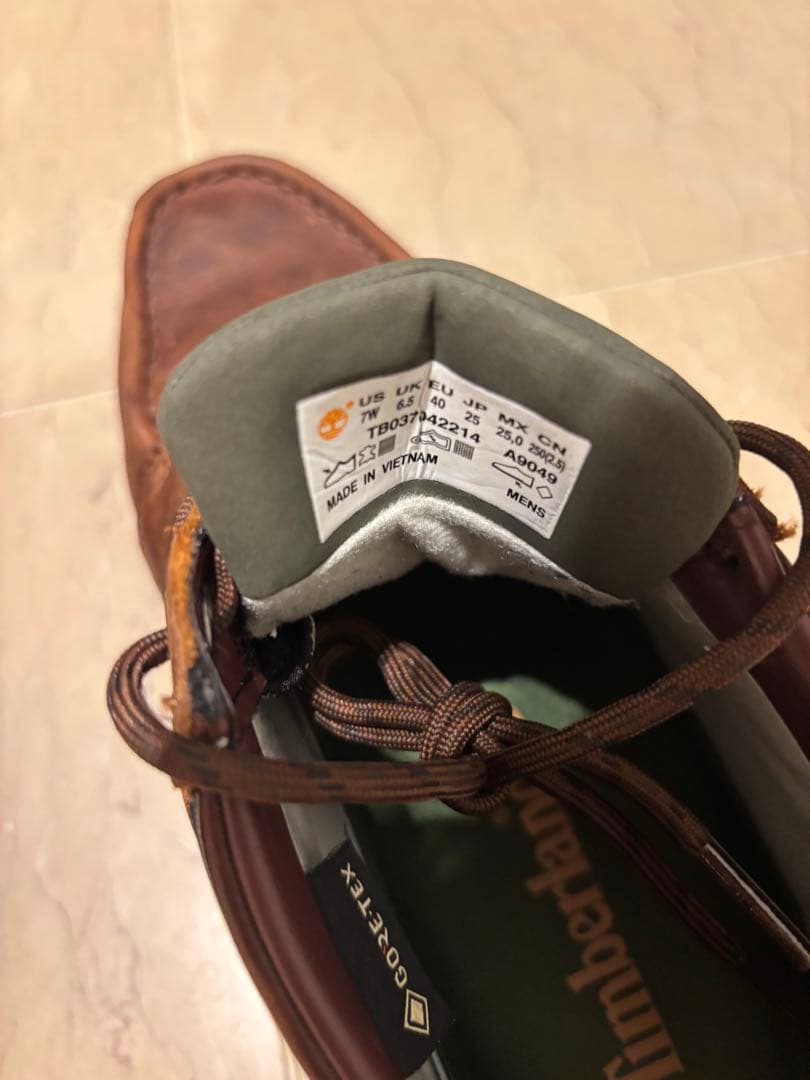 靴 Timberland heritage US7
