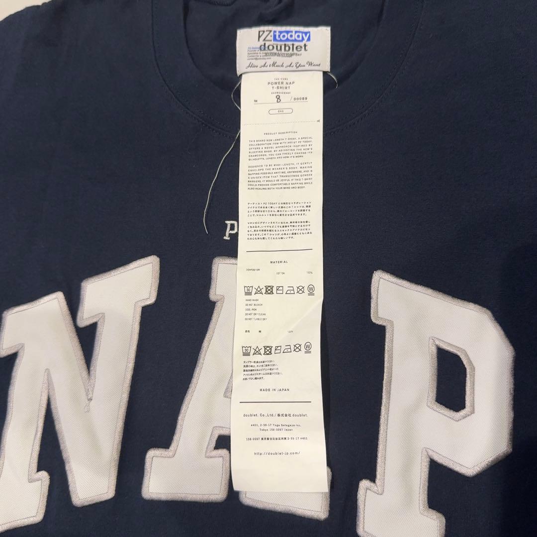 【doublet】POWER NAP T-SHIRT