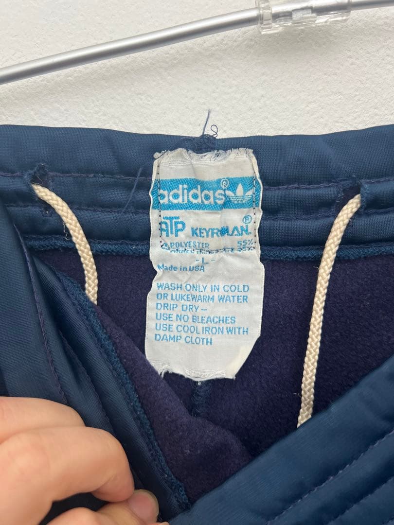 adidas アディダス ATP トラックパンツネイビー USA製 ヴィンテージ