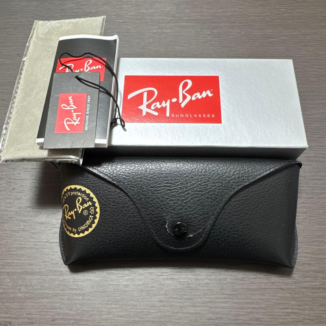 Ray-Ban QRB4439D サングラス 透明グレー