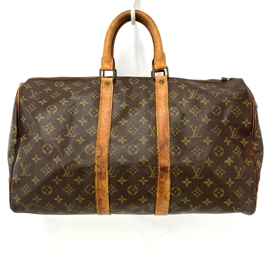 ヴィンテージ☆LOUIS VUITTON☆ルイヴィトン☆キーポル45☆モノグラム