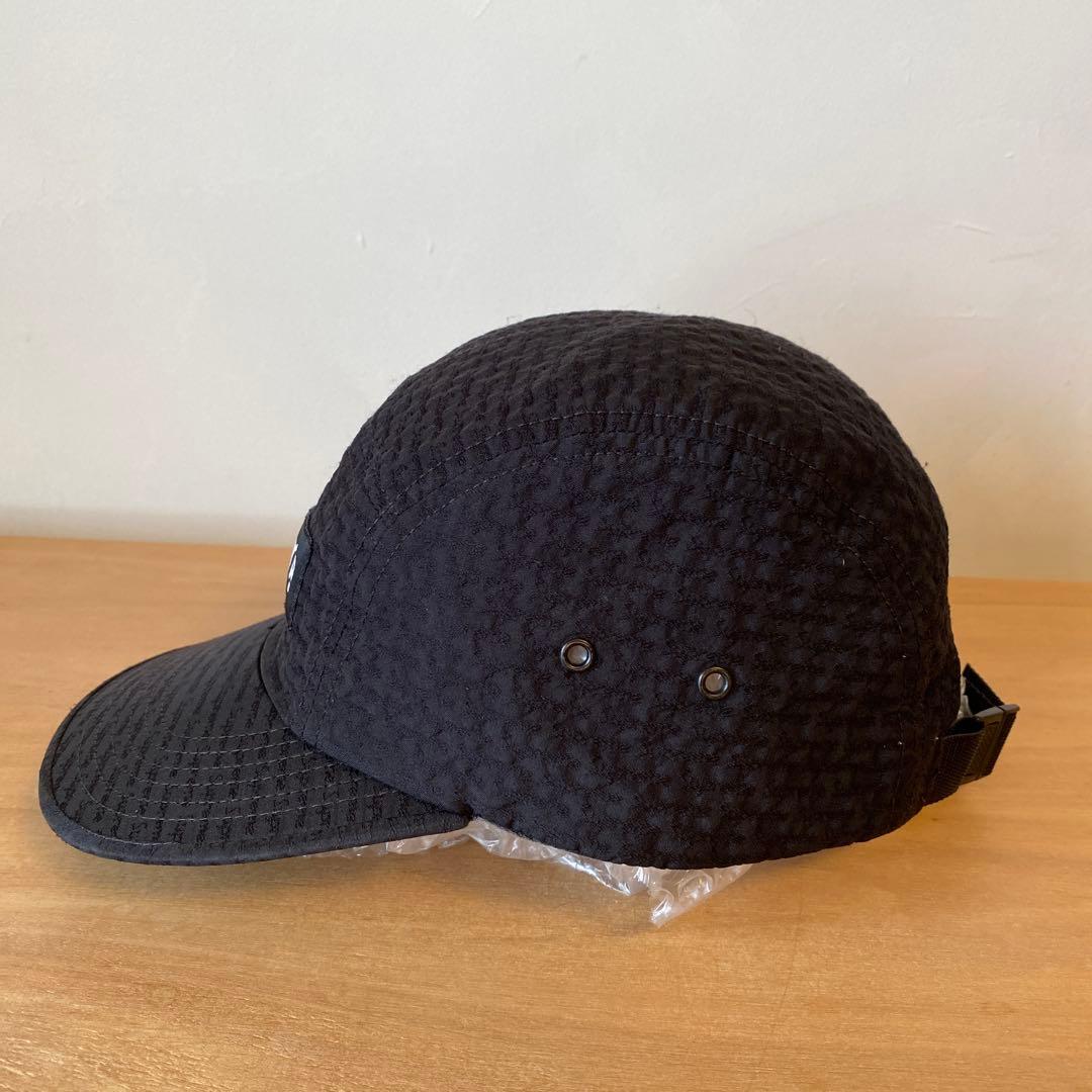 supreme シュプリーム　キャップ　黒　ブラック　MADE IN USA