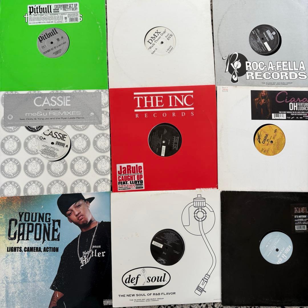 【大幅値下げしました】レコードまとめ売り40枚セット⭐︎HIPHOP R&B ①