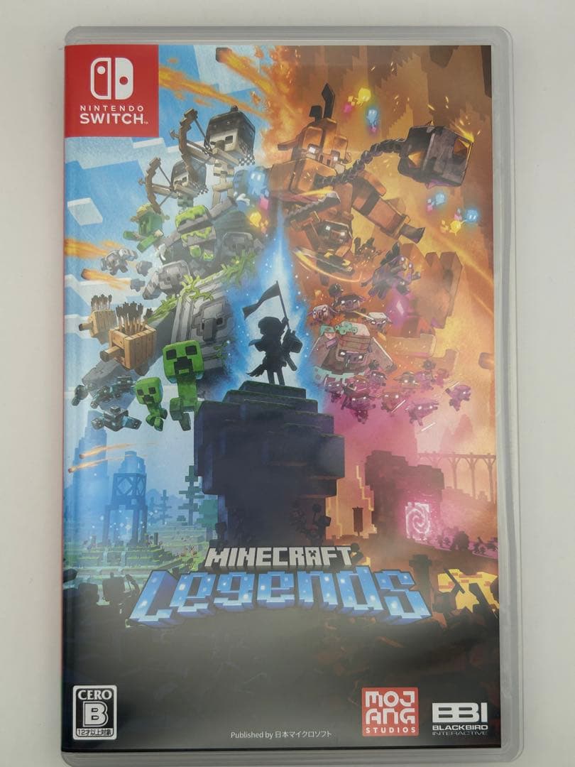 Switch マインクラフト レジェンズ ダンジョンズ なつもん 3本セット