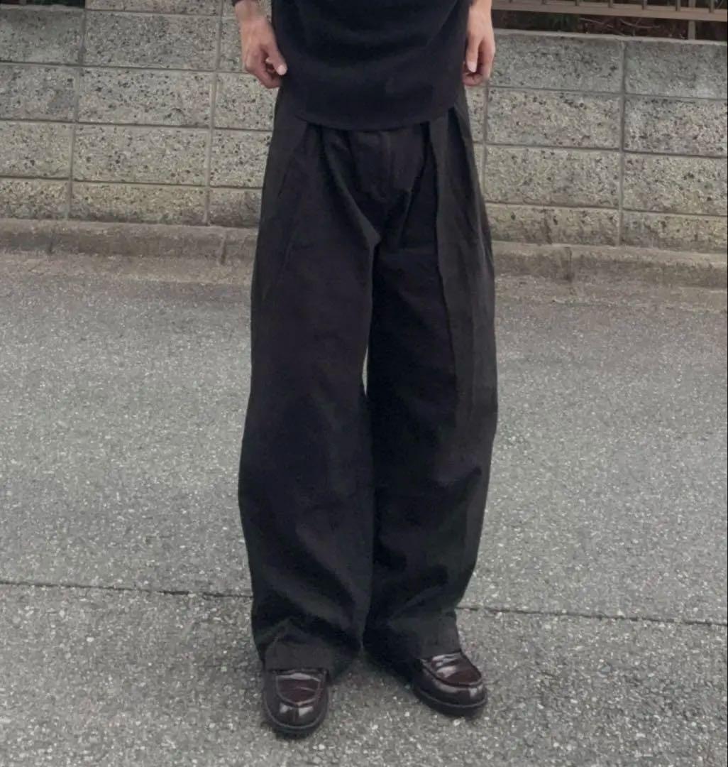 パンツ wide chino pants 80s archive