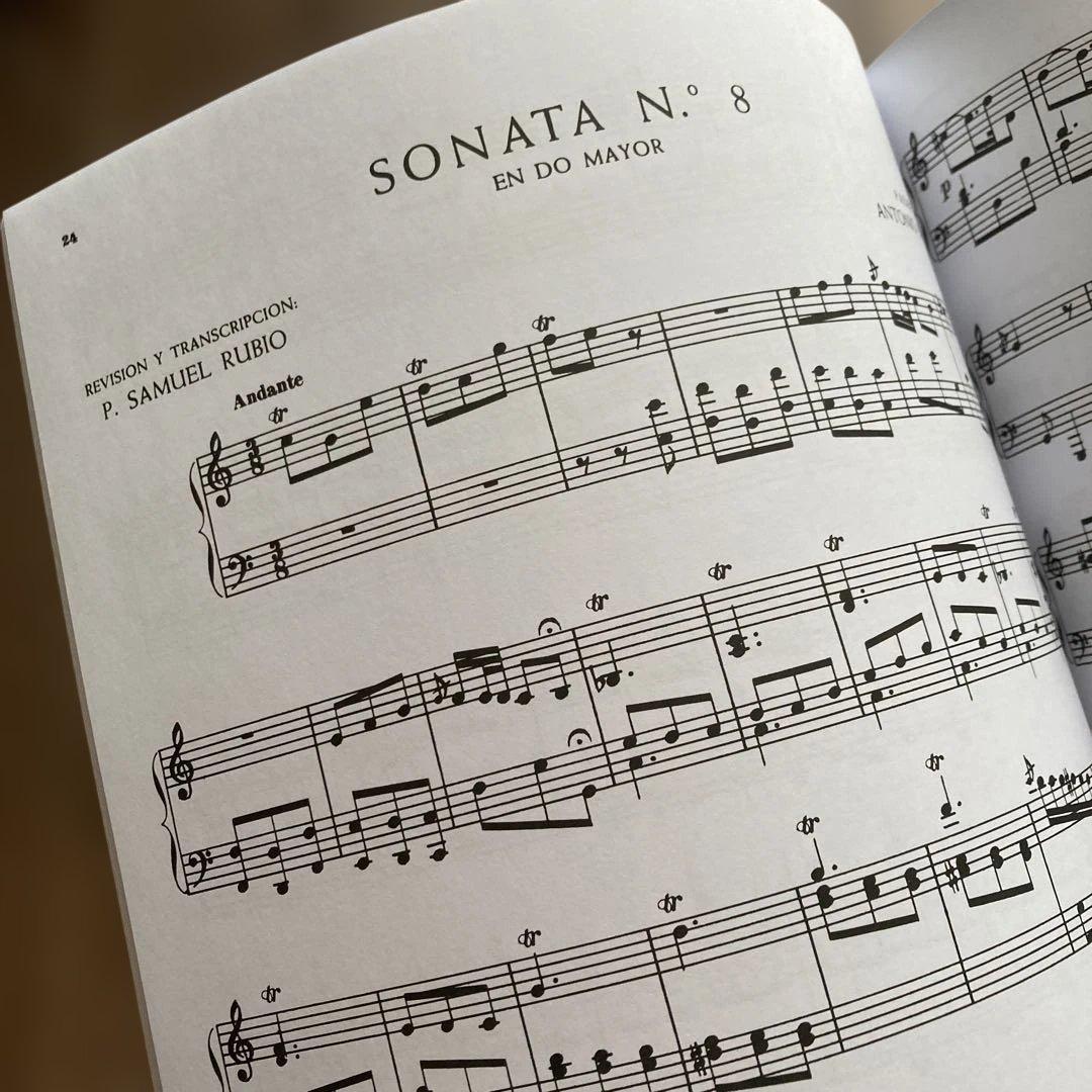 P. Antonio Soler /ソレール/ Sonatas Ⅰ 10〜20