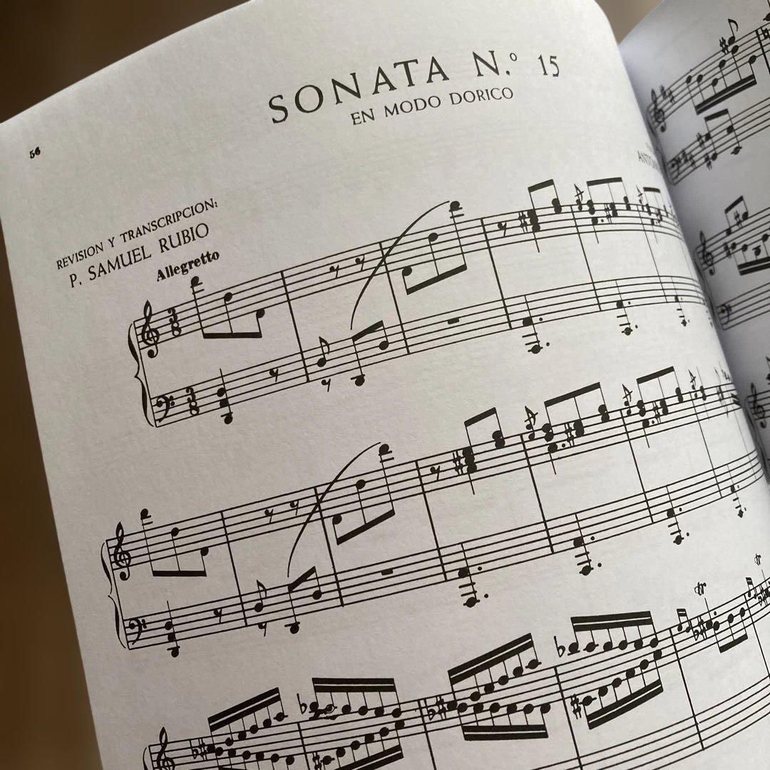 P. Antonio Soler /ソレール/ Sonatas Ⅰ 10〜20