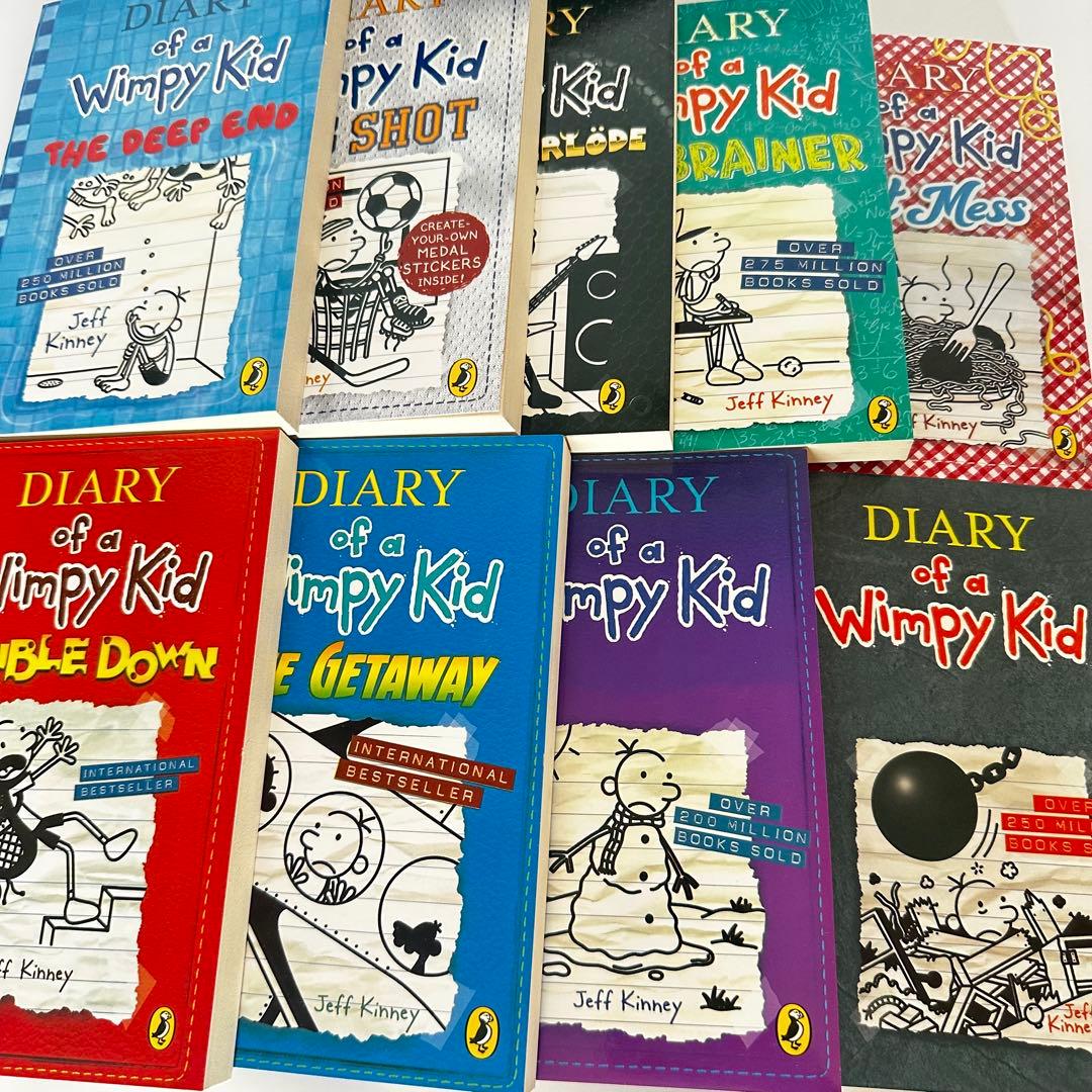 【新品】Diary Of A Wimpy Kid 24冊セット 洋書 英語多読