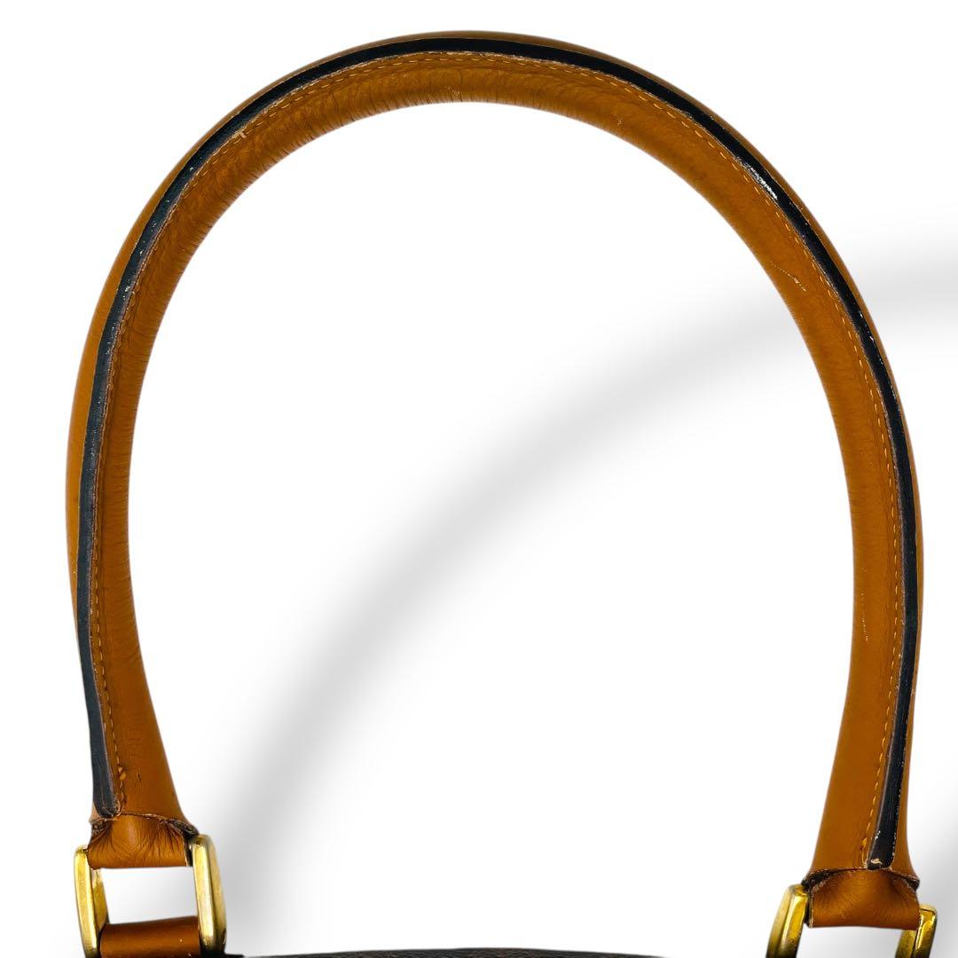 良品 BALLY ボストンバッグ レザー ブラウン 大容量 肩掛け