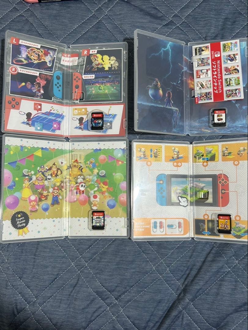 Nintendo Switch マリオゲーム4本セット