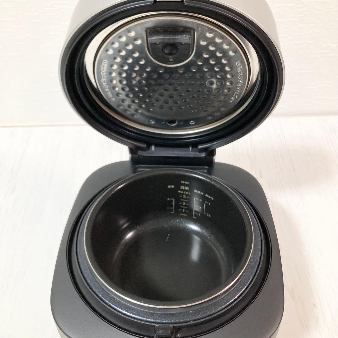 美品 BALMUDA The Gohan KBG-8K 炊飯器 ブラック３合炊き