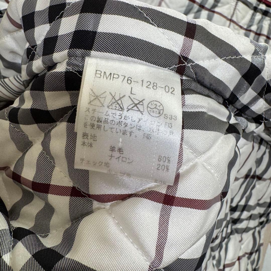BURBERRY BLACK LABEL バーバリー ダッフルコート Lサイズ
