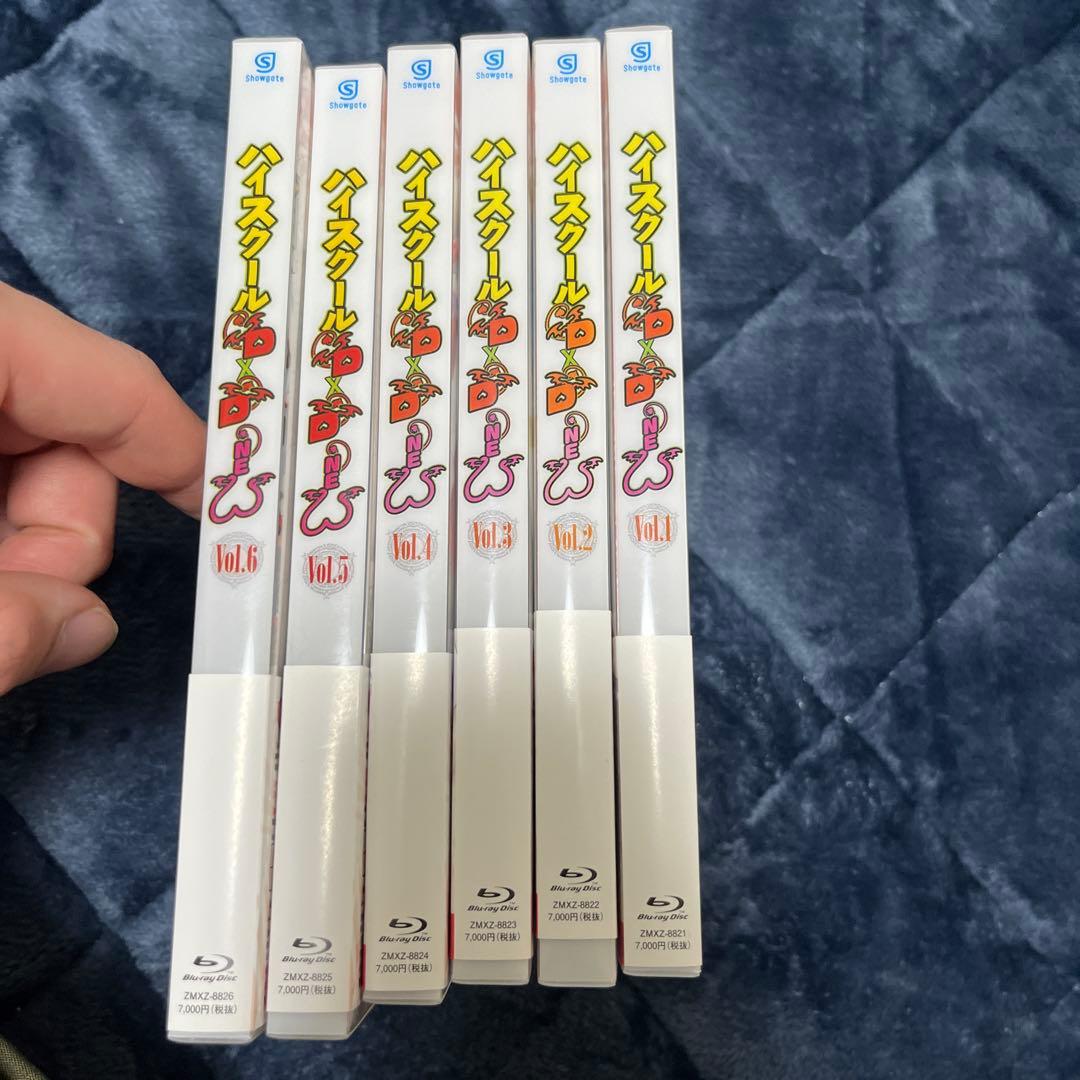 Blu-ray ハイスクールD×D NEW Vol.1〜6 初回生産限定版帯付き