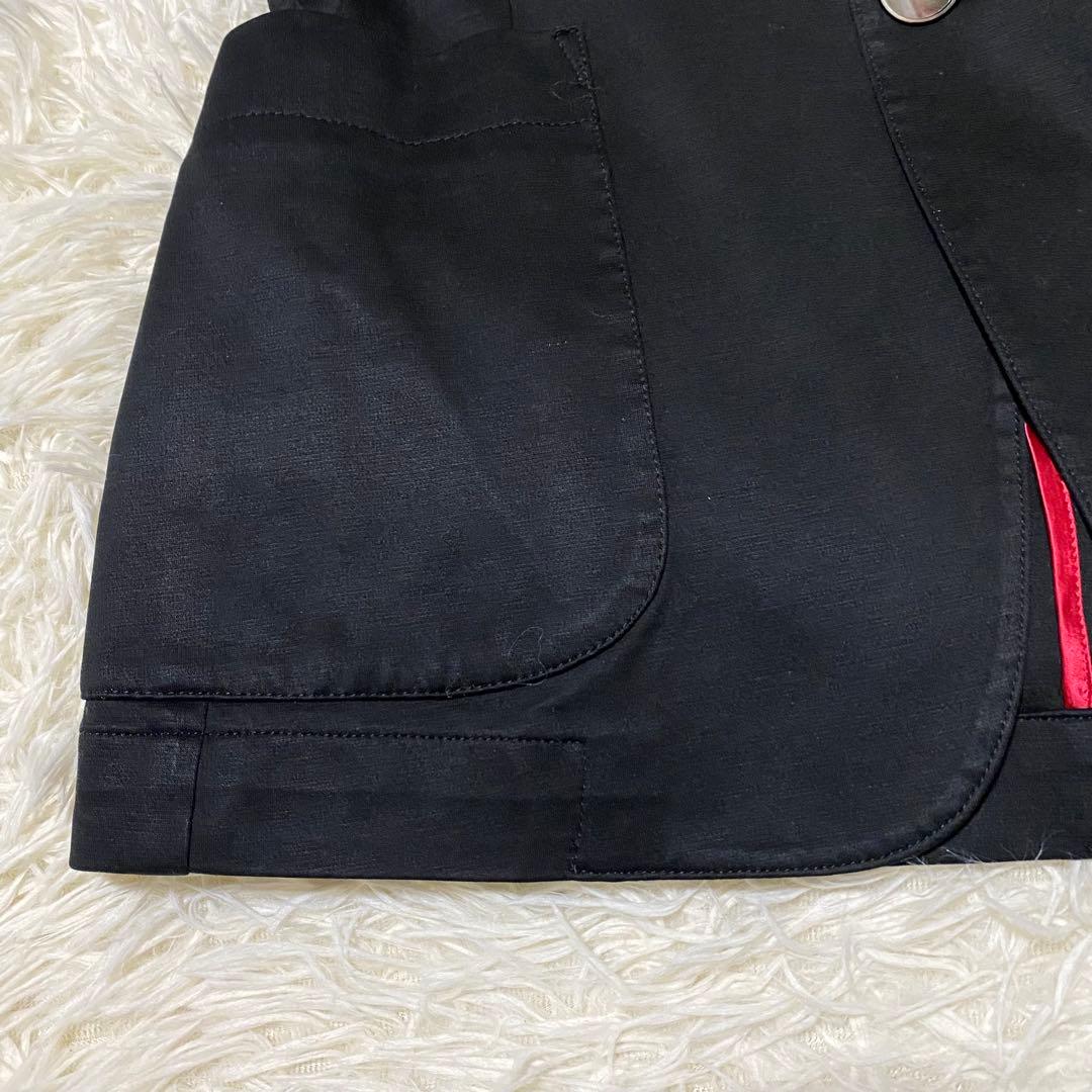 日本製 PaulSmith ポールスミス テーラードジャケット コットン M 黒