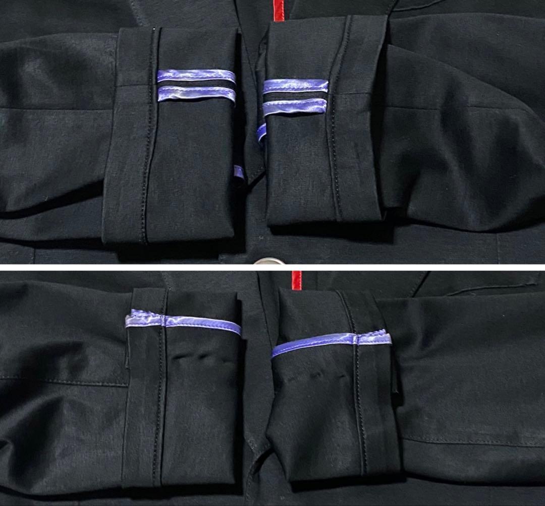 日本製 PaulSmith ポールスミス テーラードジャケット コットン M 黒