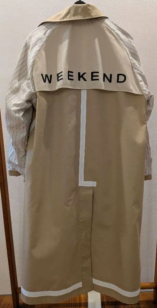 未使用Weekend MaxMara 2wayリバーシブルテクニカルトレンチ