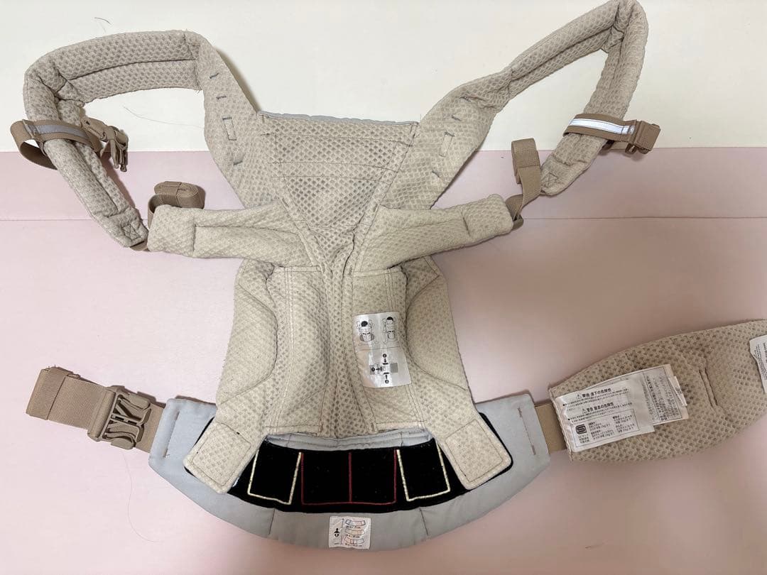 【美品】エルゴ　オムニブリーズ　サンドベージュ