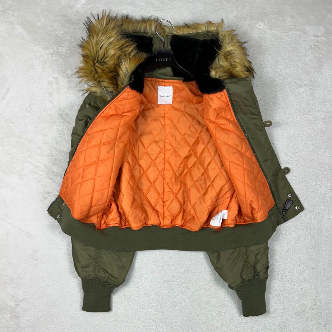 美品♡アズールバイマウジー flight jacket n2b 短丈 Y2K M