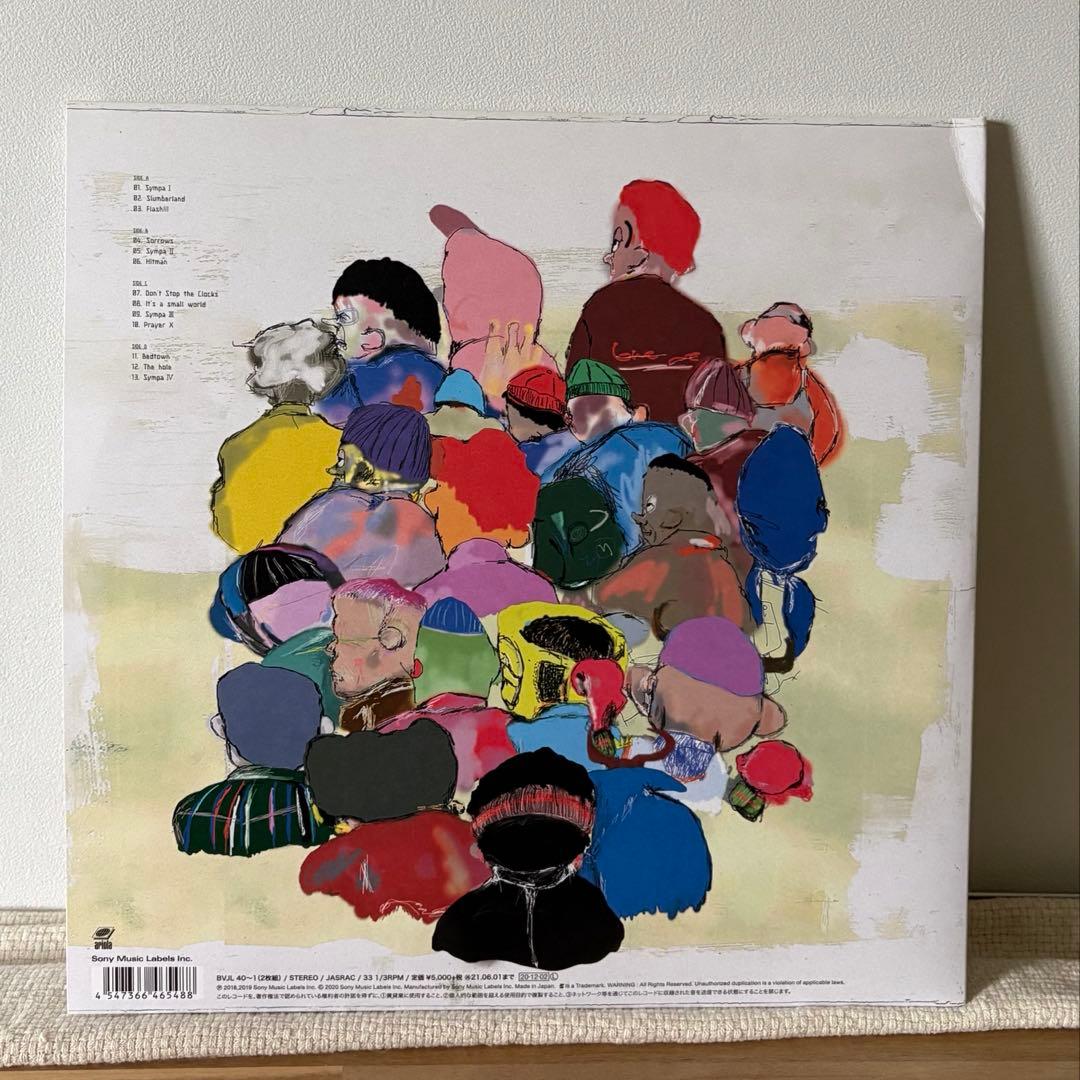 【難あり】　King Gnu Sympa レコード