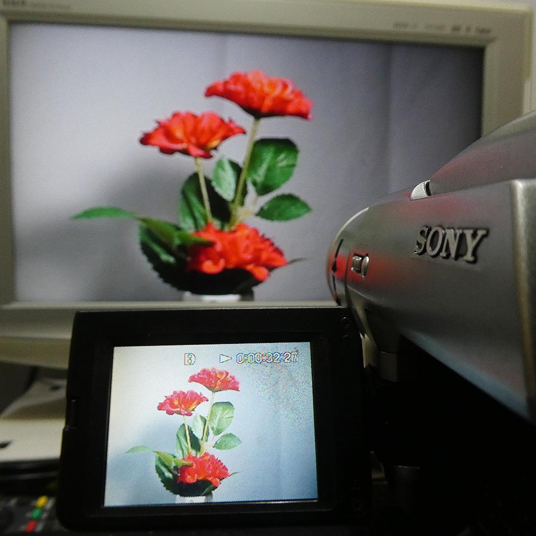 動作良好ソニー DCR-TRV735　デジタルビデオカメラ VideoHi8/8
