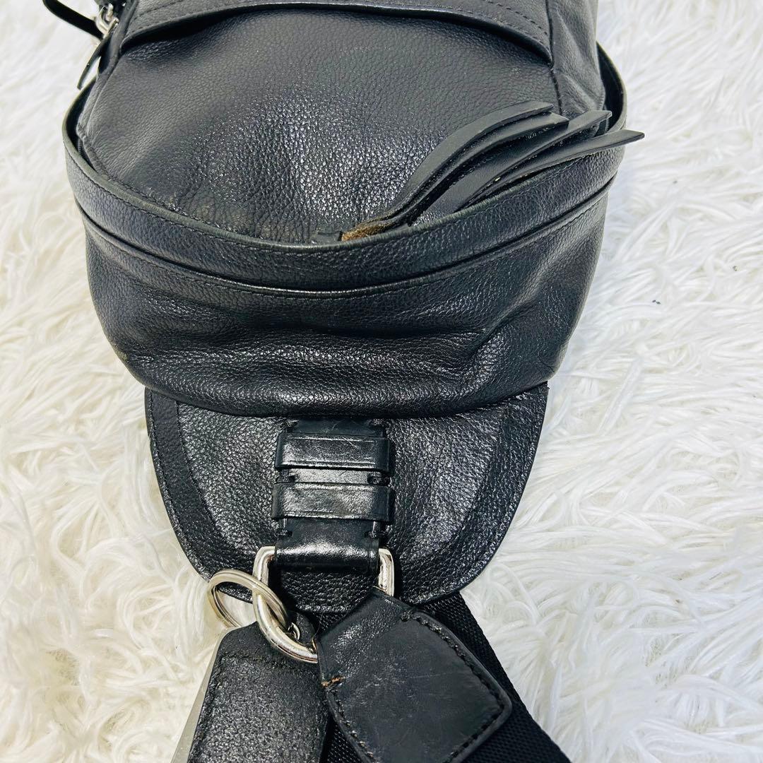 人気 COACH ボディバッグ クロスボディ レザーブラック コーチ 70617