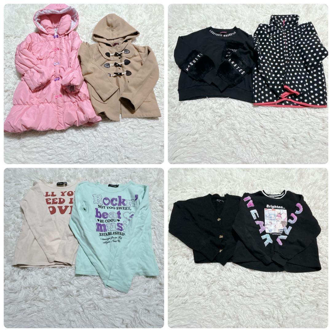 【k177】キッズ　女の子　まとめ売り　子供服　41点　140㎝