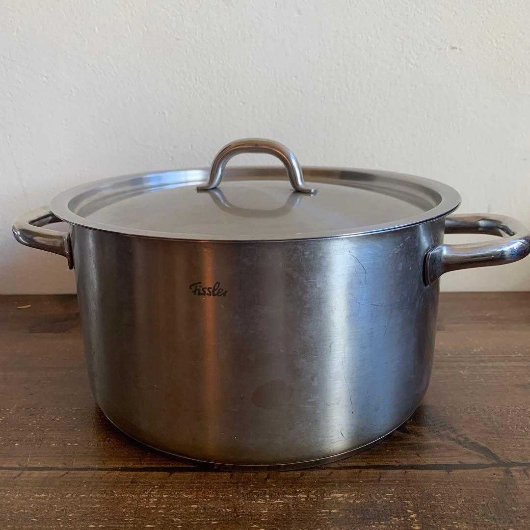 Fissler フィスラー 鍋5点セット 両手鍋 片手鍋 ステンレス IH対応