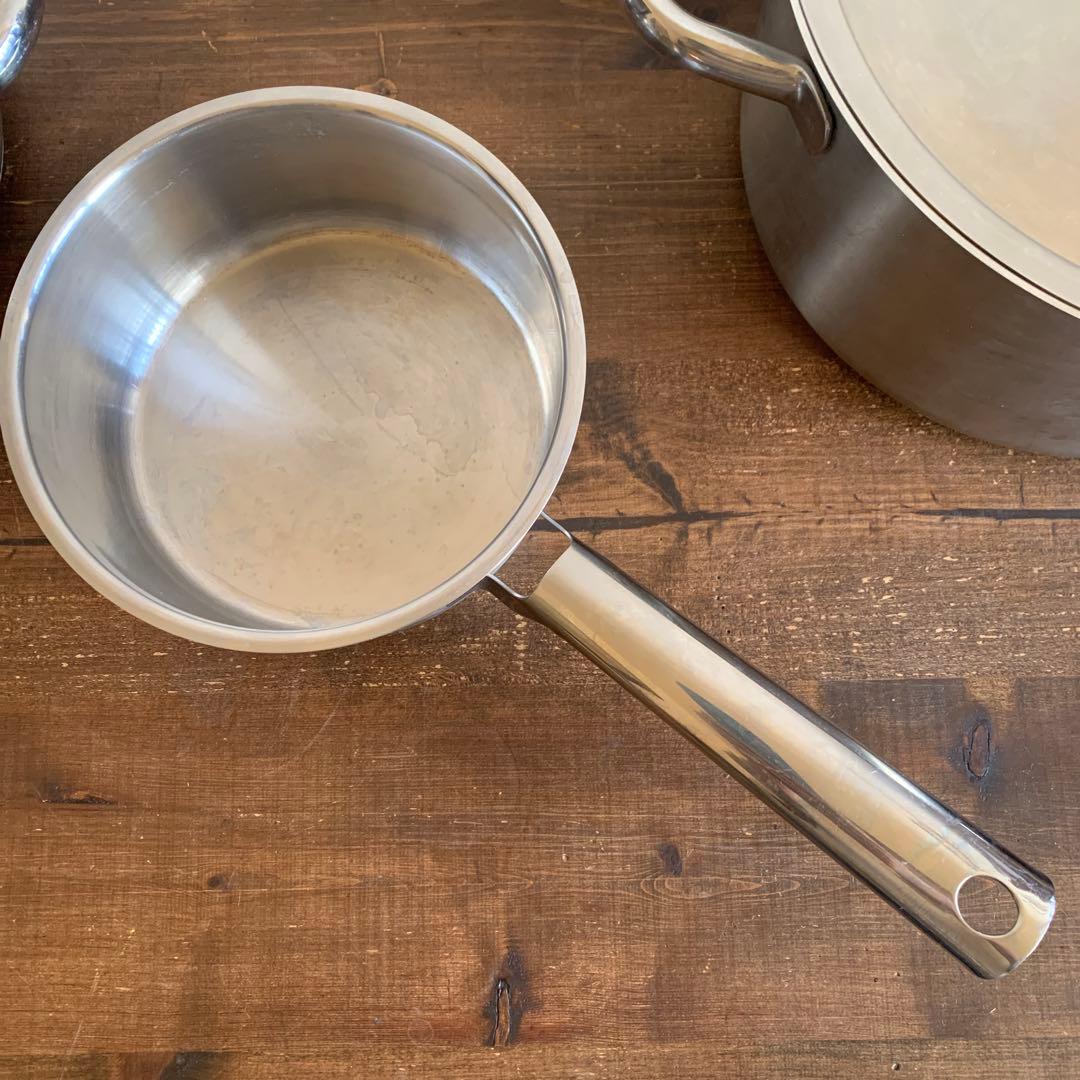 Fissler フィスラー 鍋5点セット 両手鍋 片手鍋 ステンレス IH対応
